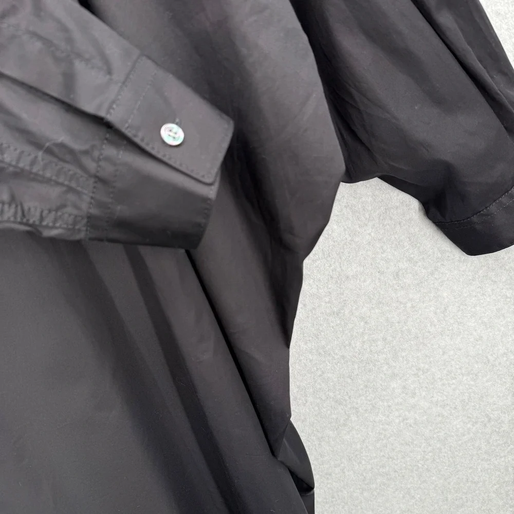 Comme des Garçons SHIRT Runway Anorak Shirt‎ Jacket Black Hooded L NWT Rare SS22
